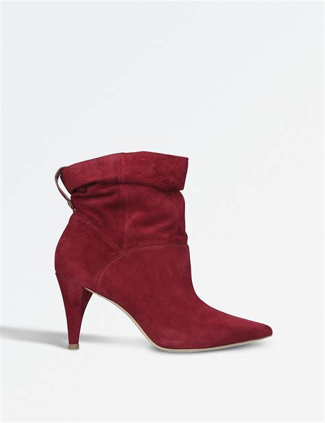 michael kors denver suede ankle boot|michael kors adjustable buckle boots.